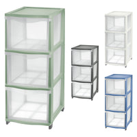 cassettiera 'cover line' colore trasparente/panna codice 8034832 cod:ferx.8034832nlm