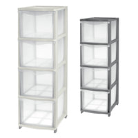 cassettiera 'cover line' colore trasparente/panna codice 8034840 cod:ferx.8034840nlm