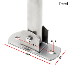 Barriera anti parcheggio con lucchetto Dissuasore di sosta per posto auto