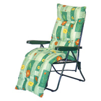 sedia a sdraio 'tonda flock' 6 posizioni cod:ferx.6131420nlm