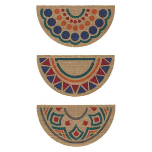 zerbino mezzaluna 'tropical' cm. 40 x 70 fantasia cod:ferx.851290nlm