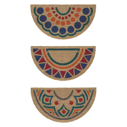 zerbino mezzaluna 'tropical' cm. 40 x 70 fantasia cod:ferx.851290nlm