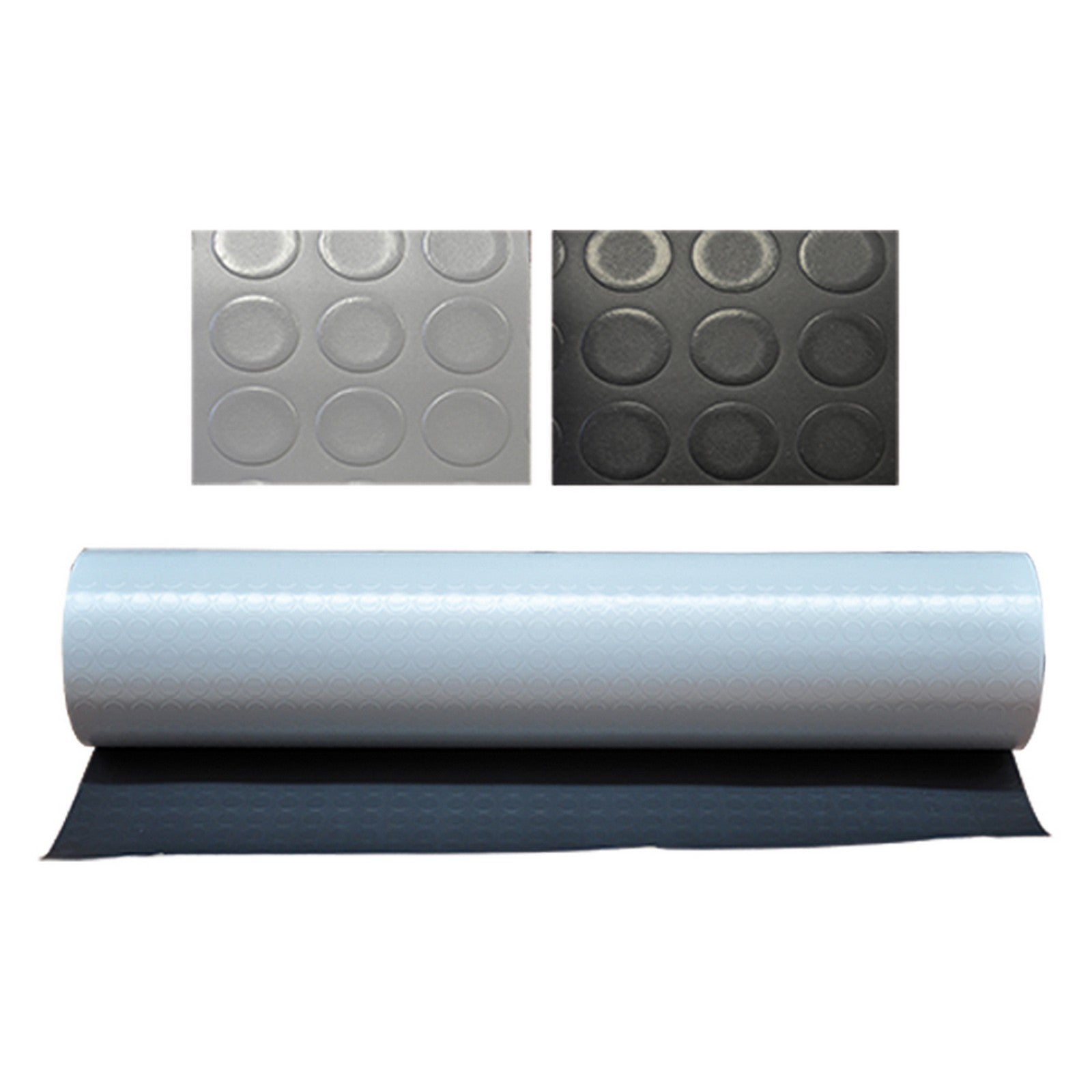 tappeto a bolle mt 1 x 30 nero - spessore mm 1 cod:ferx.312826nlm