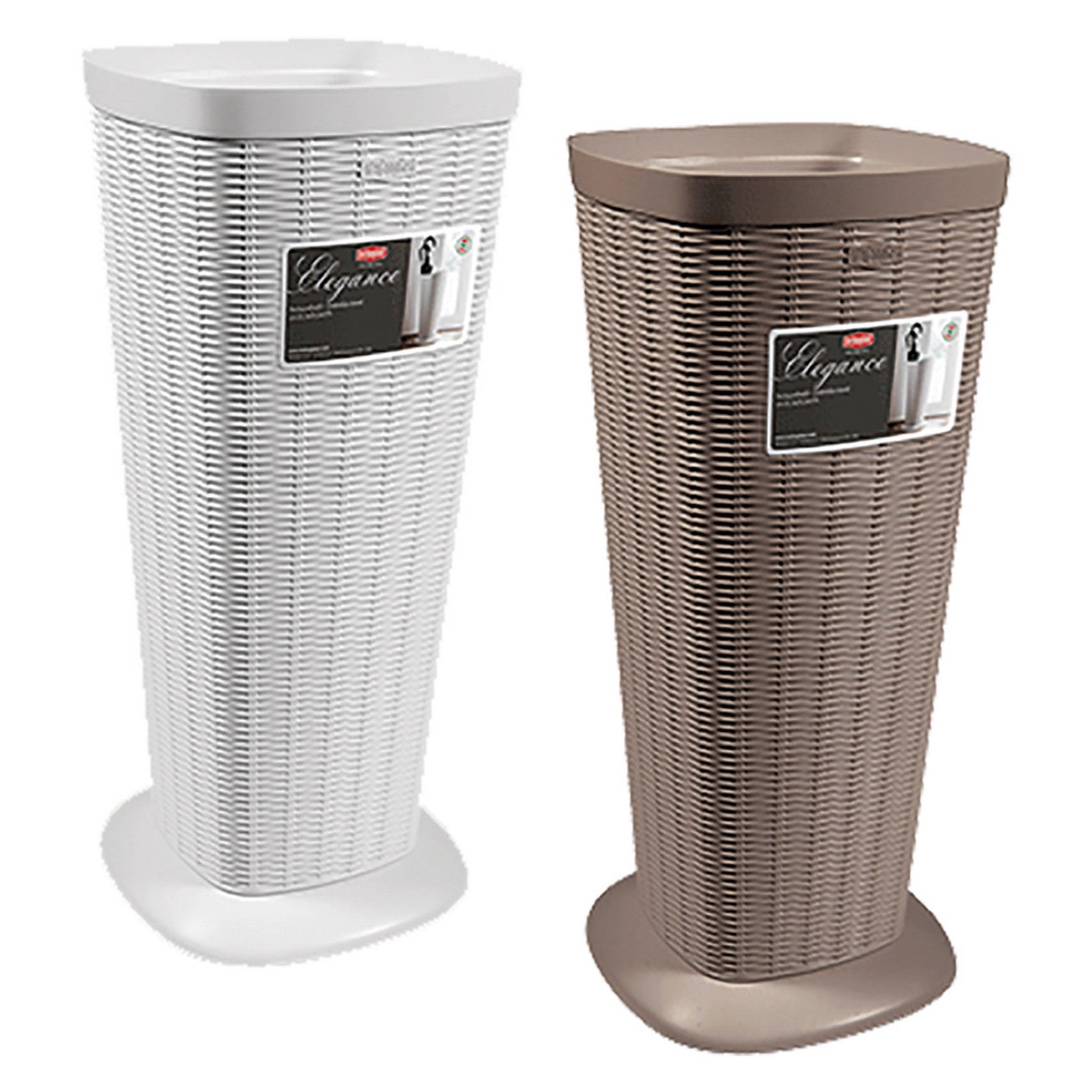 portaombrelli 'elegance' cm 25,5 x 25,5 x h 57 - bianco cod:ferx.8040130nlm