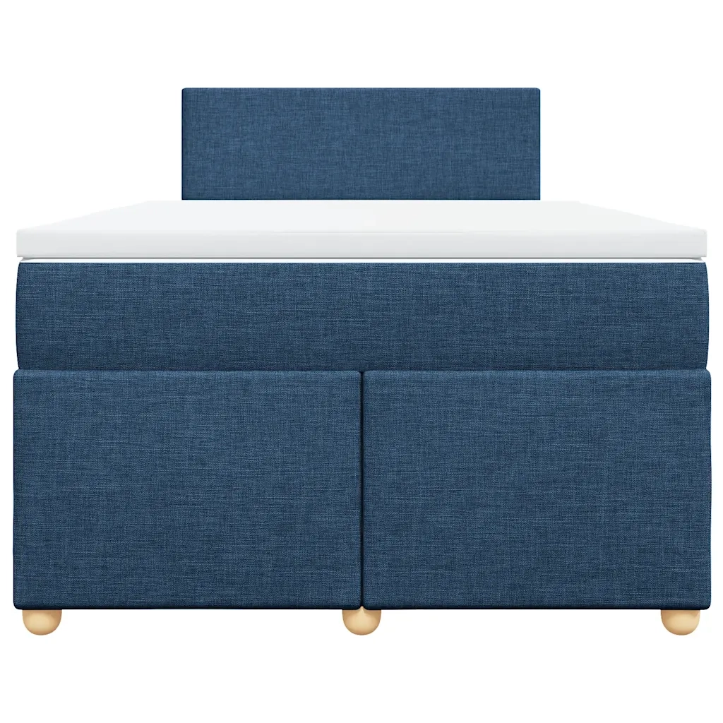 Giroletto a Molle con Materasso Blu 120x190 cm in Tessuto 3286618