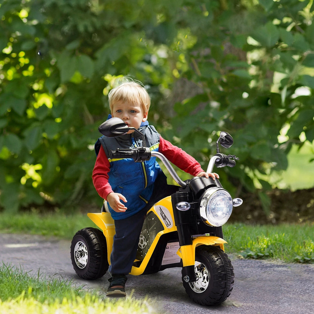 Moto Elettrica per Bambini ¨C zephmum ¨C 72x57x56 cm Giallo