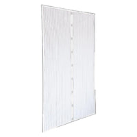 zanzariera in poliestere con magneti per porta cm 140 x 250 - colore bianco cod:ferx.3143050nlm
