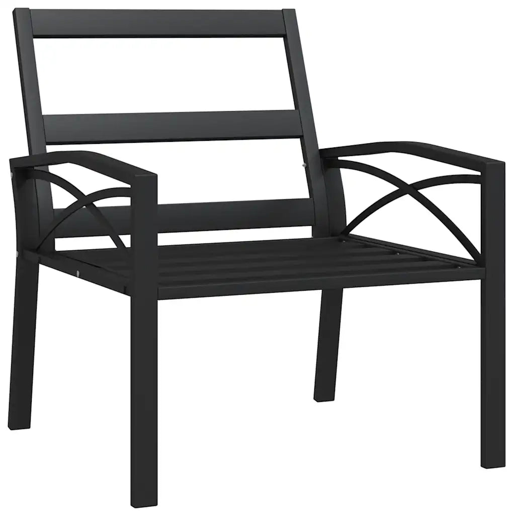 Sedie da Giardino con Cuscini Grigi 2 pz | Sedie da Esterno 68x76x79 cm Acciaio