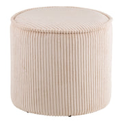 Pouf Taupo, Beige, Legno, 40x40x35 cm