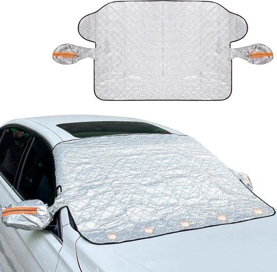 Copertura per parabrezza invernale - acqua, vento e polvere impermeabili - protezione UV - metà garage - 150 cm x 108 cm.