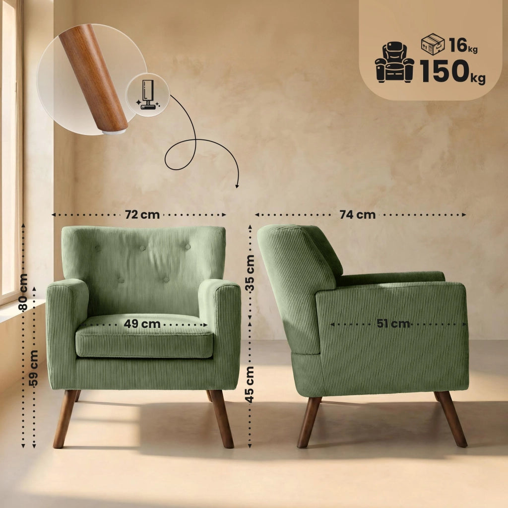 Poltroncina Kioni Cord 1