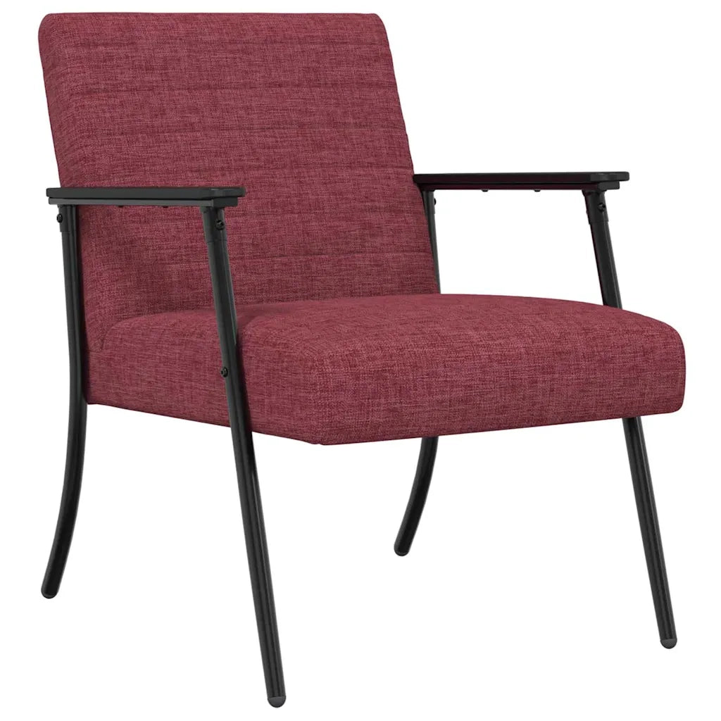 Divano Sedia-Poltrona Rosso Vino 59 x 75 x 78 cm Tessuto