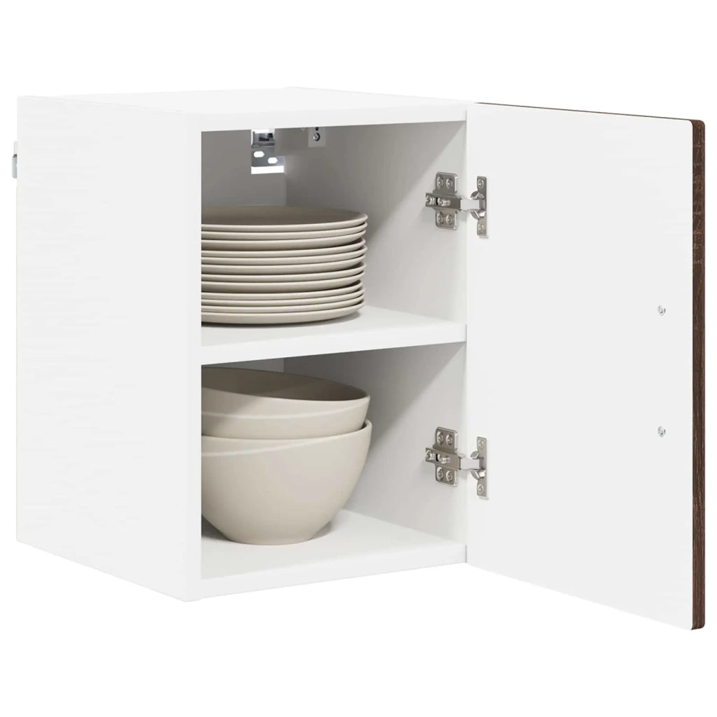 Armadietto a muro LUCCA Rovere Marrone 30 x 31 x 40 cm 884868