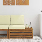 Divano da Giardino-Divano Esterno Finale con cuscino Naturale 91 x 63 x 73 cm 764287