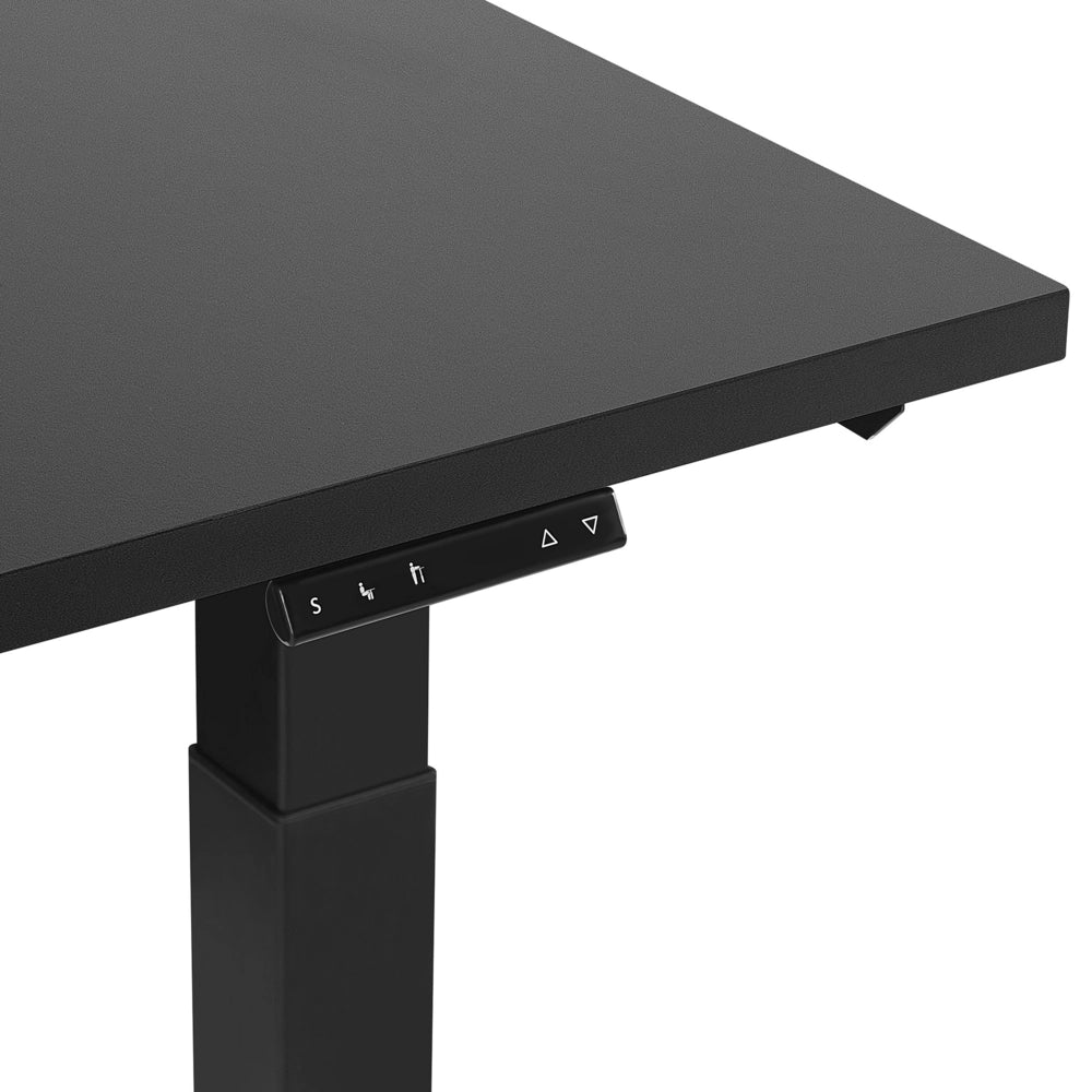 Scrivania elettrica regolabile nera 160 x 72 cm DESTIN