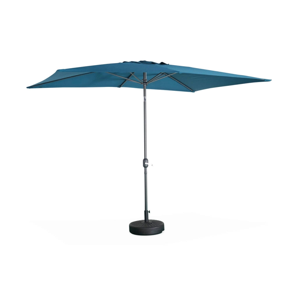 Ombrellone rettangolare, 2x3m, blu