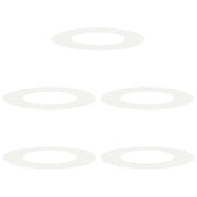 adatto per Anelli d'Albero Piatto 5 pz Bianco ?40 / 70 cm CFW2881040