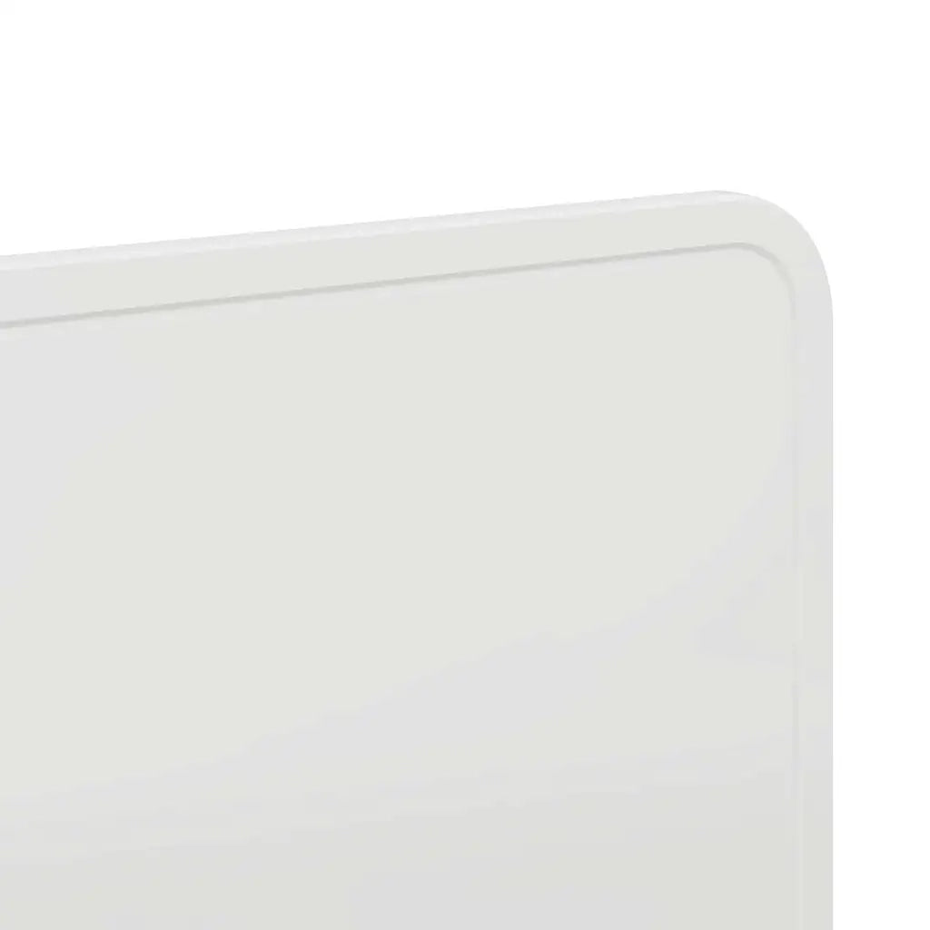 Testiera-Testata-Testiera Decorativa Bianco 120 cm Legno multistrato 247081