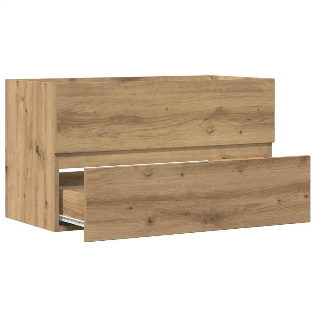 Mobile Pensile Bagno Rovere Artigianale 80x38,5x45cm Truciolato 856247