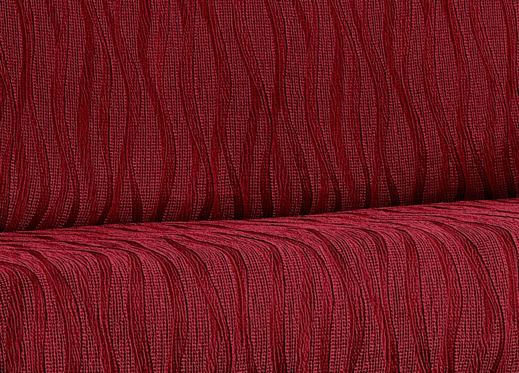 Copridivano Sofà Poltrona Elasticizzato Protezione Macchie Modello Wonderful - 4 Posti - Bordeaux