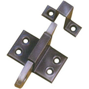 CRICCHETTO VASISTAS FINESTRA ACCIAIO - BRUNITO MM 67X52 + INCONTRO- 50 pezzi