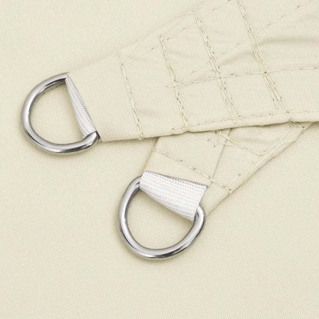 Vela Parasole in Tela Oxford Quadrata 5x5 m Crema