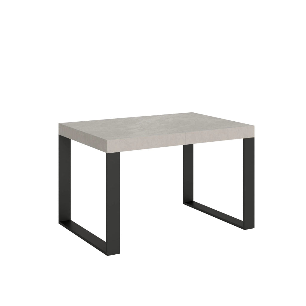 Tavolo Allungabile 120/380x90 cm Tecno Cashmere Gambe Antracite
