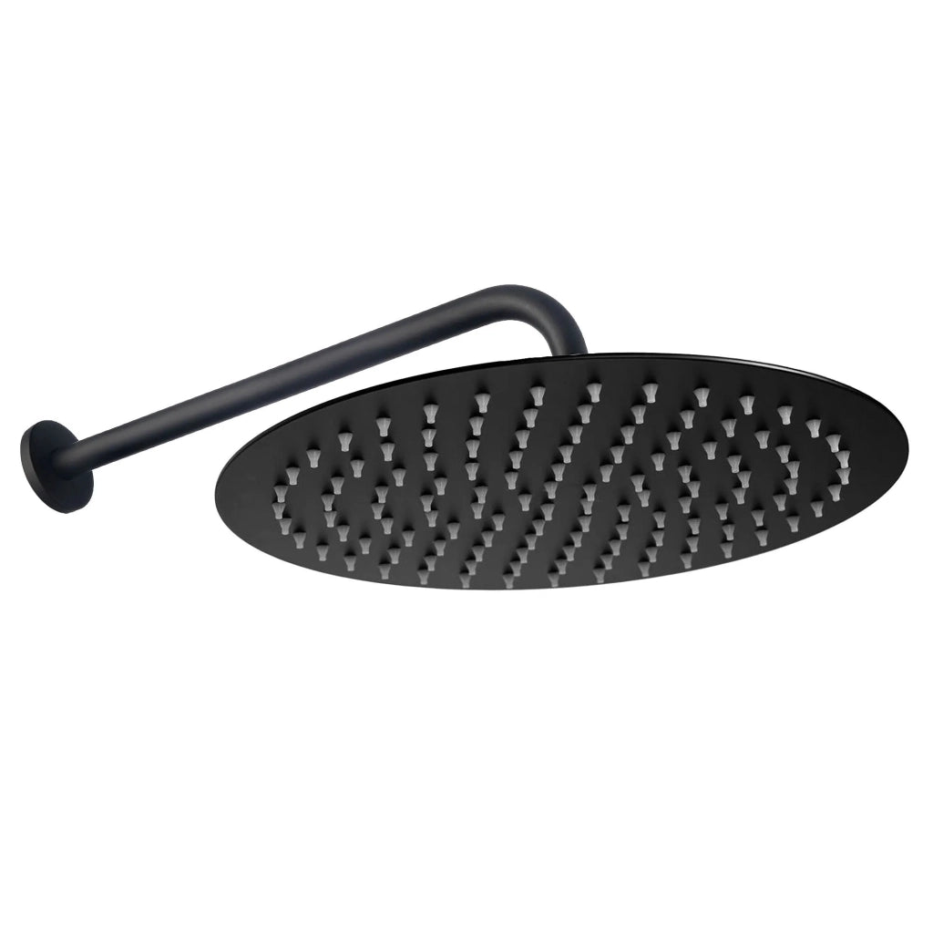 Set Doccia Da Incasso Rea Foss Clif Black + Box