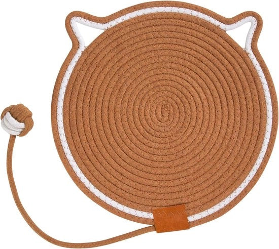 Scatole per gatti con pallina e superfici di scrittura per gatti - protezione per mobili e divertimento per gatti