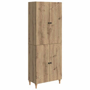 Set di armadi 2 pcs 66 x 34,5 x 90 cm Legno ingegnerizzato