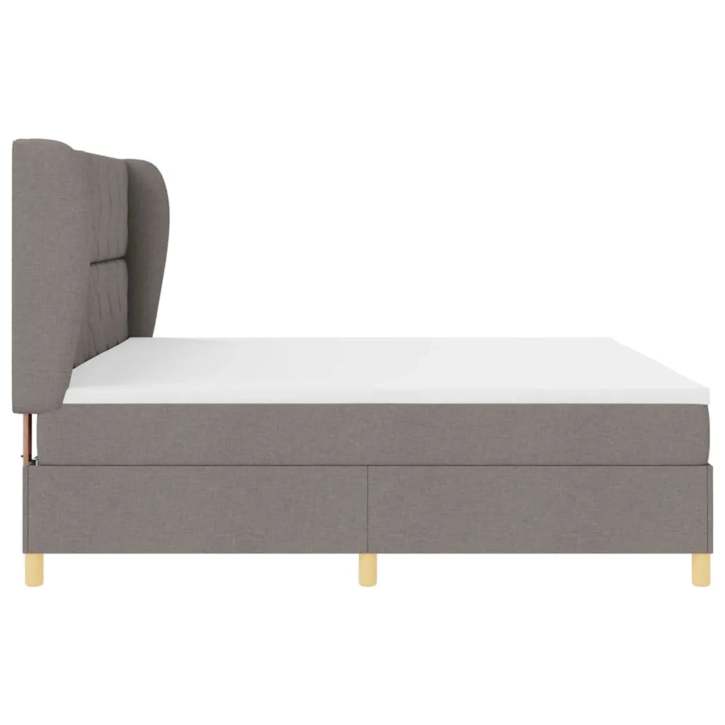 Letto a molle con materasso Talpa 200 x 200 cm Tessuto 3340841