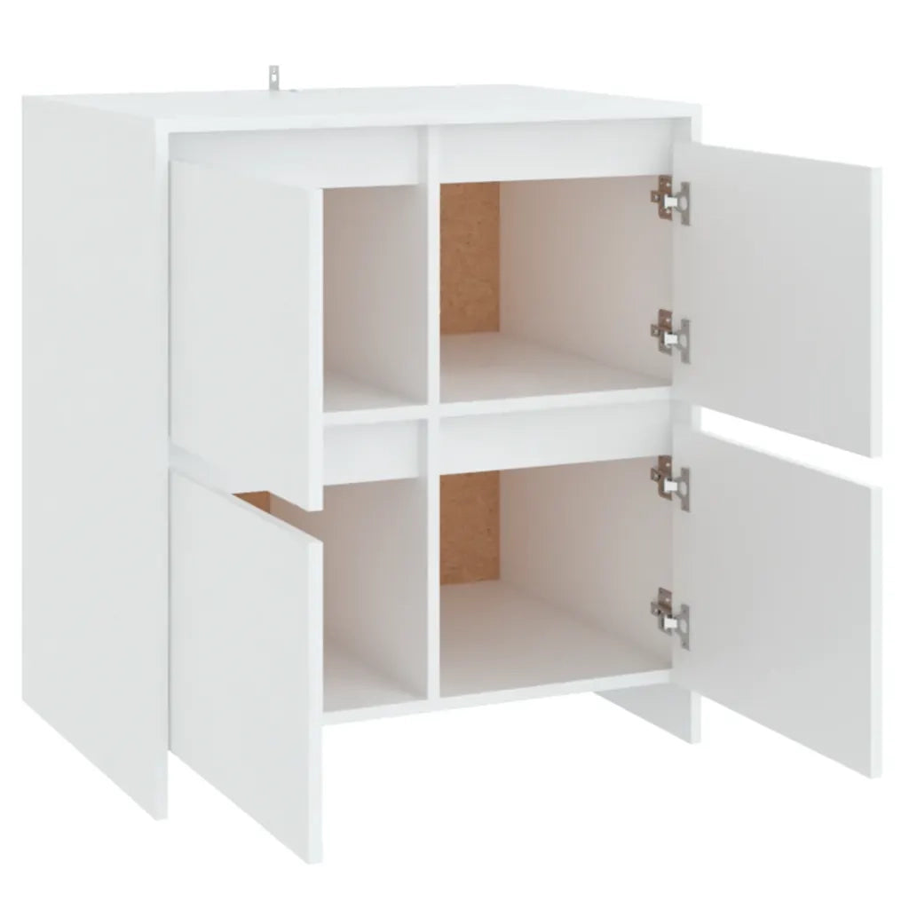 Credenza Bianca 70x41x75 cm in Truciolato 809764