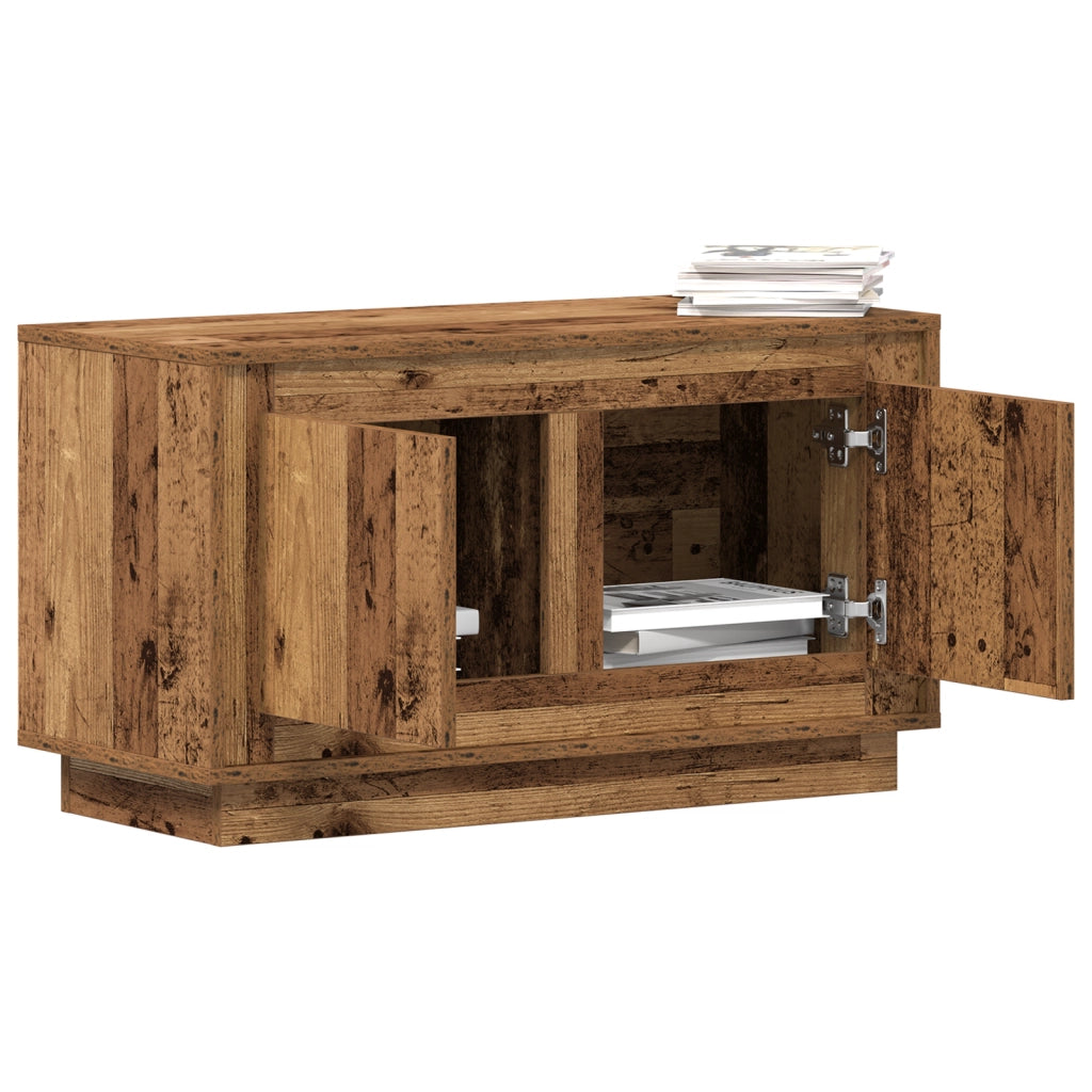 Mobile TV  in legno vintage 80x35x45 cm in legno ingegnerizzato
