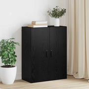 Armadietto a muro Rovere Nero 69,5 x 34 x 90 cm 879464
