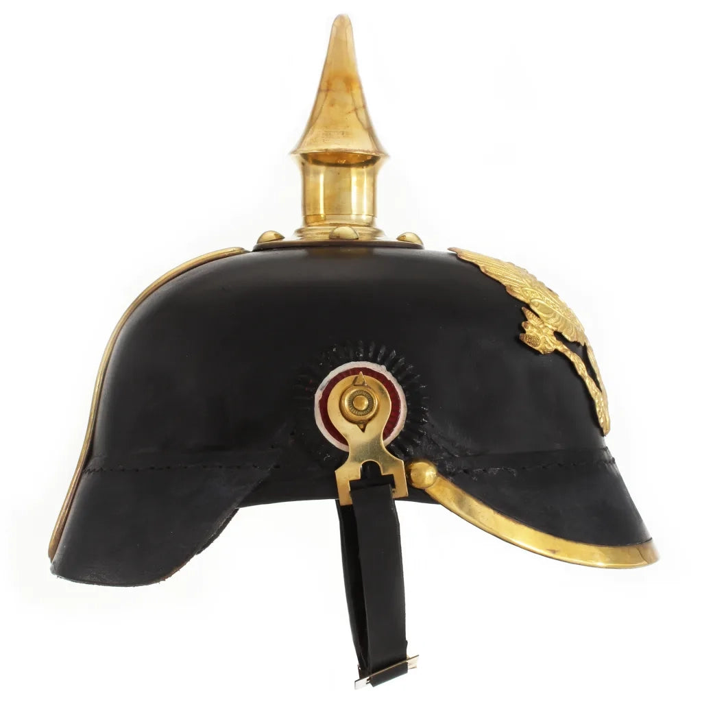 Elmo da Soldato Tedesco Prussiano per LARP in Acciaio Nero CFW3421156