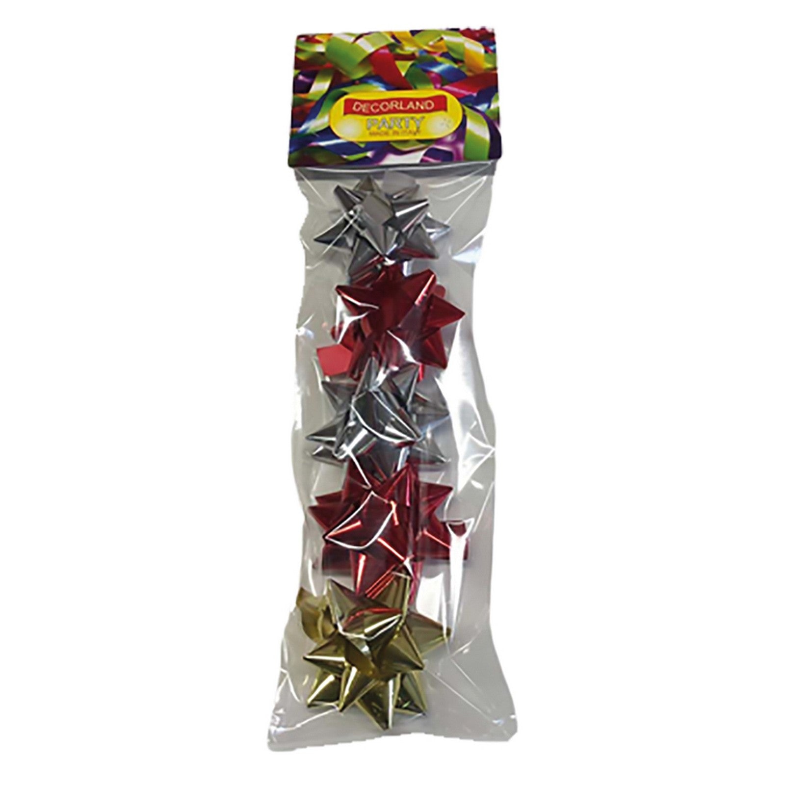 coccarde metallizzate medium (10 mm) - pz.8 cod:ferx.7071250nlm