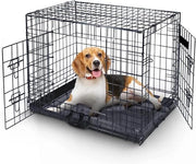 Banchina per Cani - Banchina per Animali da Compagnia - Scatola di Trasporto - Banchina da Viaggio - Nero