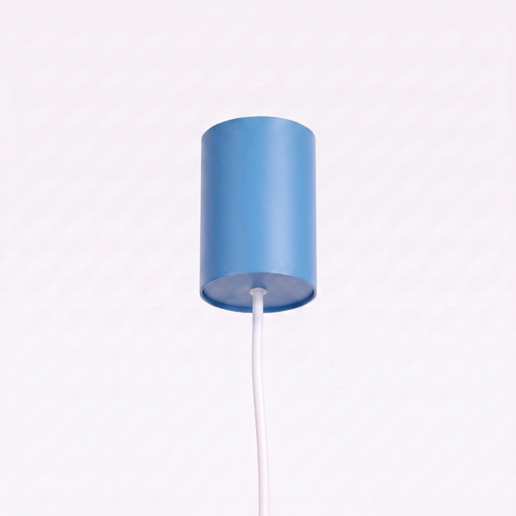 Lampadario OVIO 4 azzurro Gx53