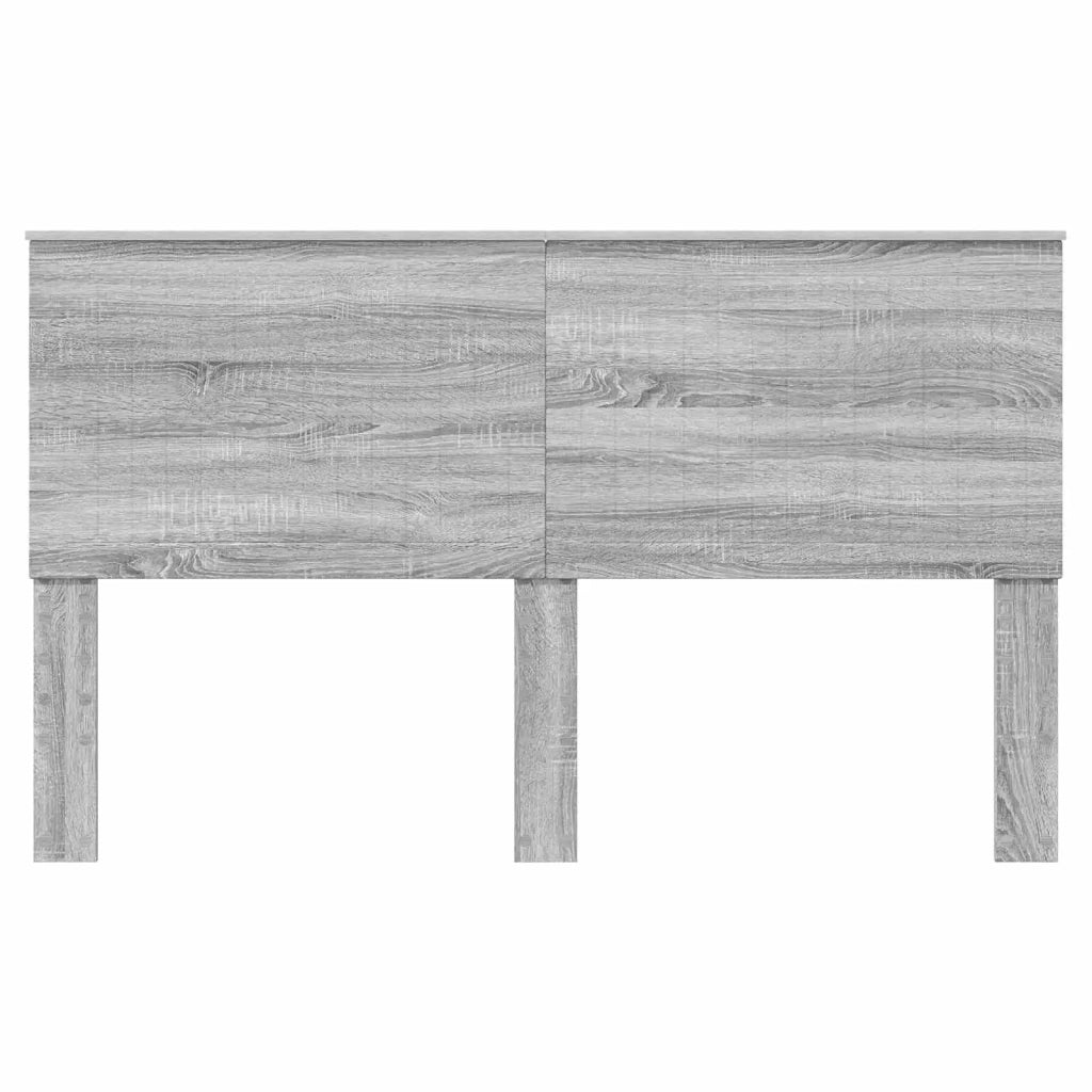 Testiera con testiera Grigio Sonoma 160 cm Legno multistrato 887743