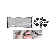 Trade Shop - Rete Da Carico Auto Portaoggetti 114x61cm Elastico Bagagliaio Da Appendere Organizzatore -