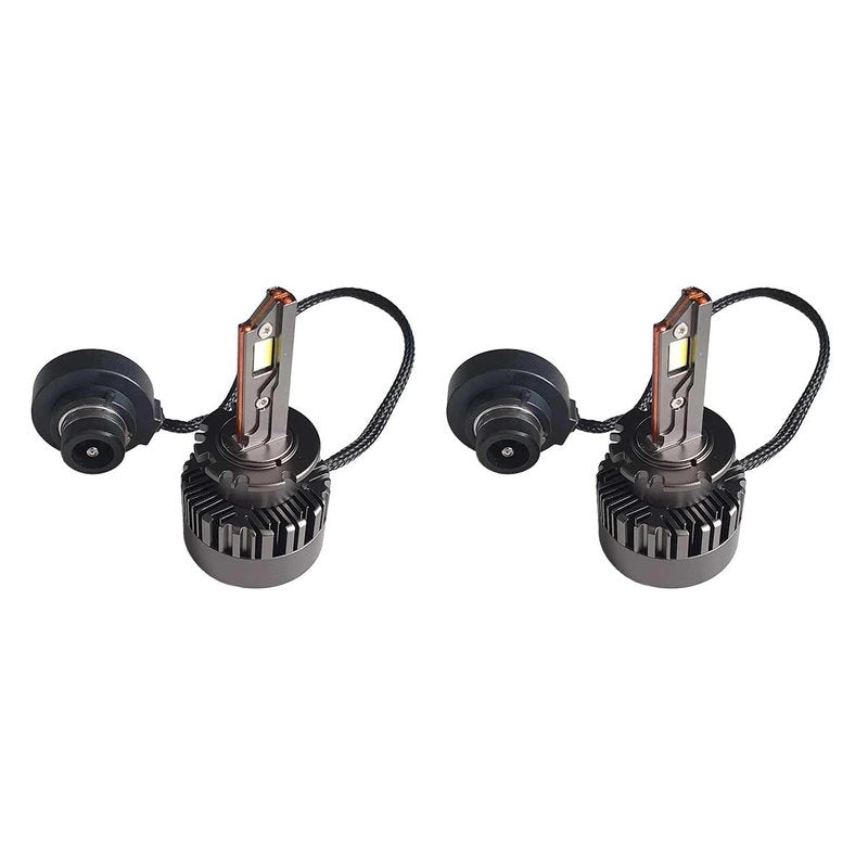 2 Pezzi Lampade LED D4S D4R 35W 12V 7000lm 6000K Plug Play Più Luminoso dello Xenon Originale