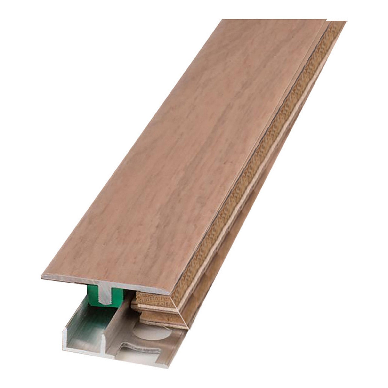 profilo piatto con base per laminato e parquet 'un rivestito rovere cod:ferx.7950440nlm