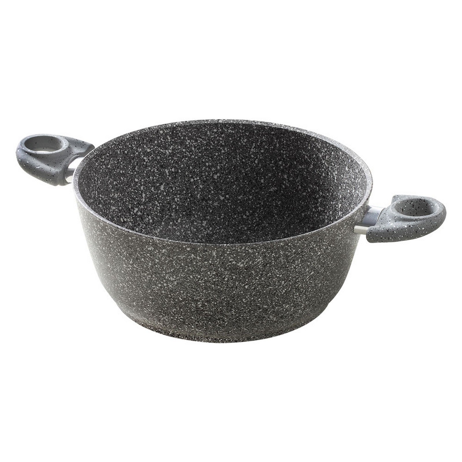 casseruola ''cuore di pietra'' øcm. 24 - 2 manici cod:ferx.7938904nlm