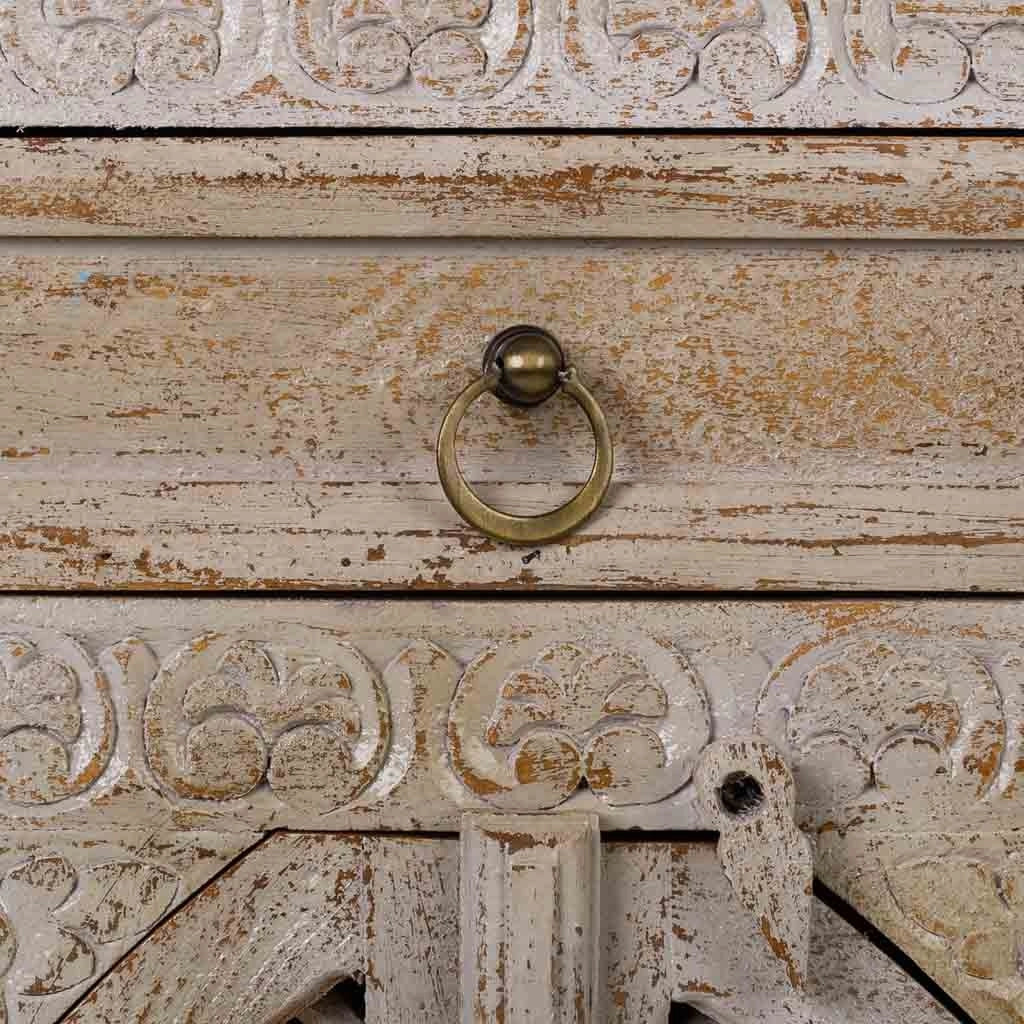 Mueble de entrada in legno finitura artigianale 90x45x90h cm