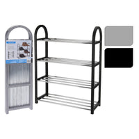 scarpiera a ripiani cm 50 x 19 x h.65 - 4 livelli cod:ferx.8049860nlm