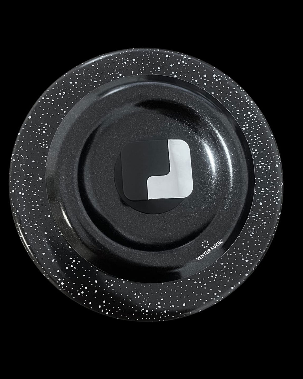 Coperchio Magico Antiodore Ventur Magic in Alluminio Ø24 cm Pomello Salvaspazio Nero