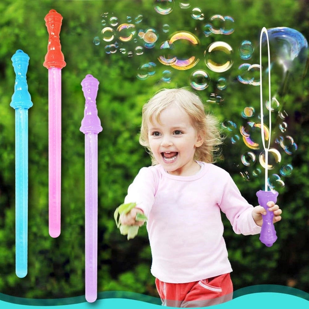 Trade Shop - Bolle Di Sapone Giganti Bubble Wand Giocattolo Per Bambini 60cm Gadget Feste -
