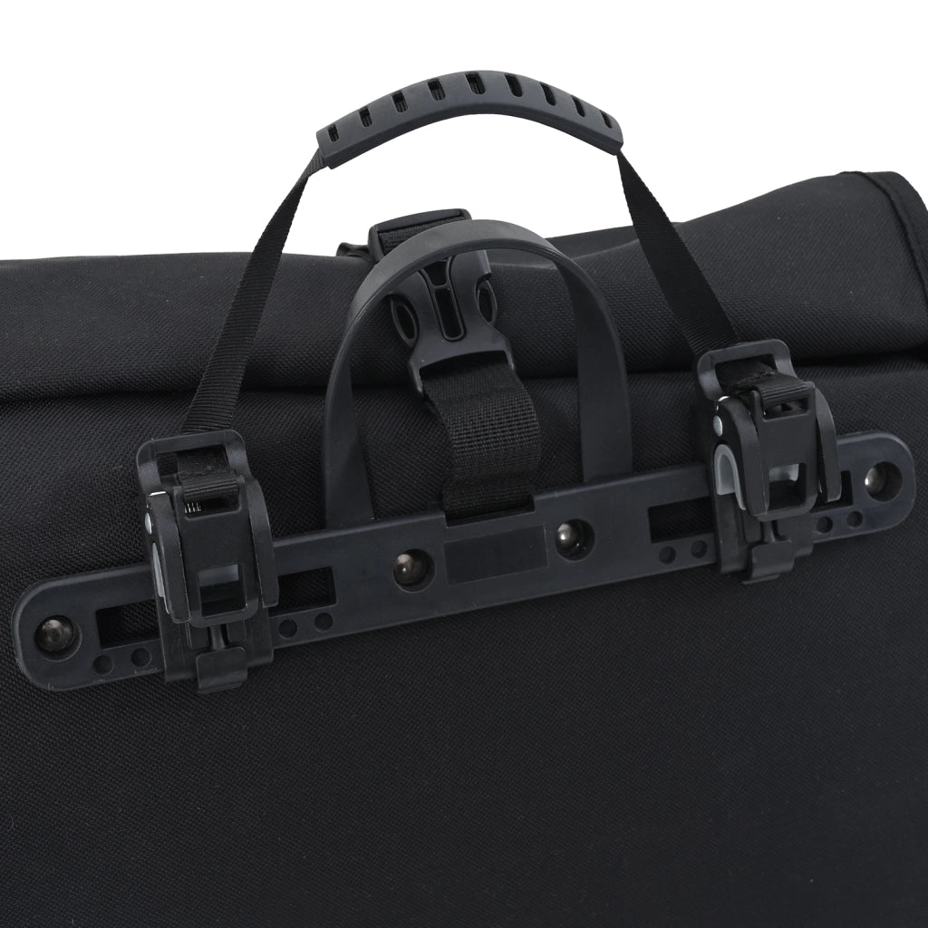 Borsa per Bicicletta per Portapacchi 25 L Nera 32.5x17x57 cm