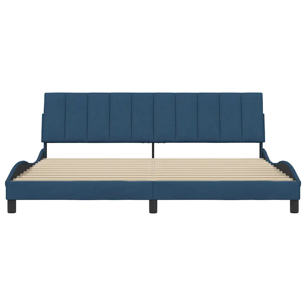 Giroletto senza Materasso Hanko Blu 200x200 cm in Tessuto 3310418