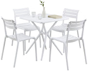 Set di mobili da giardino Vela con 4 sedie 2